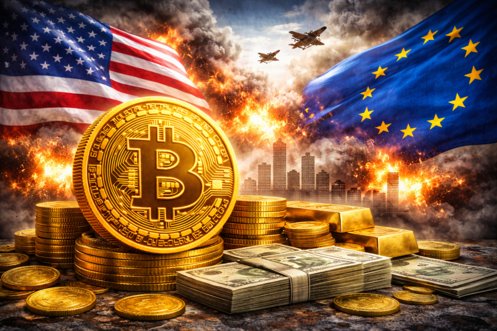 Bitcoin EUA Europa